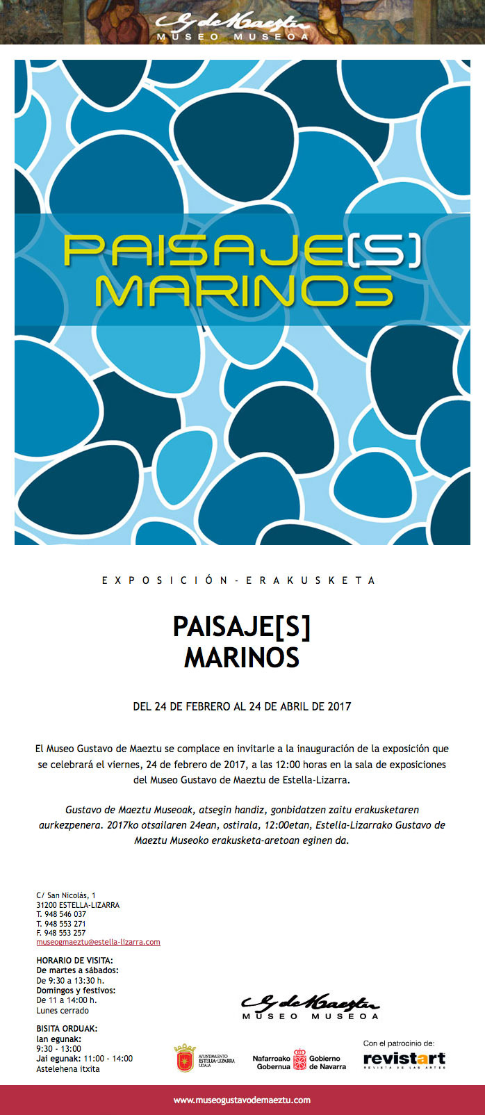 Exposición “Paisaje(s) Marinos”